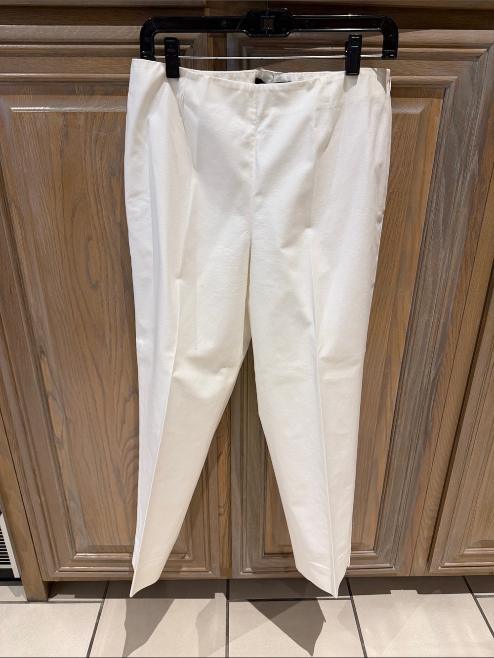 Lafayette 148 New York White Straight leg Pants